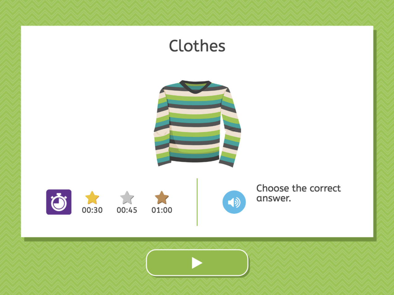Clothes - Quiz screenshot